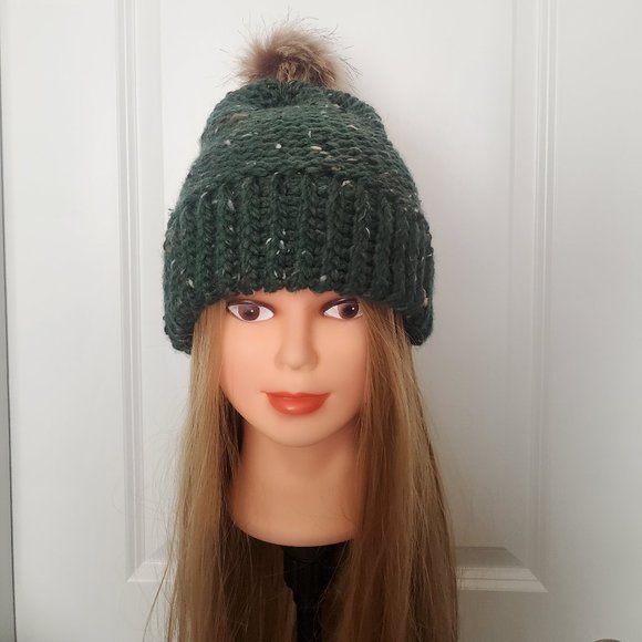 NWOT Handmade Beanie with 20% Wool! - Picture 5 of 12